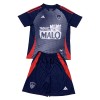 Original Trikotsatz Stade Brestois Ausweichtrikot 2024-25 Für Kinder